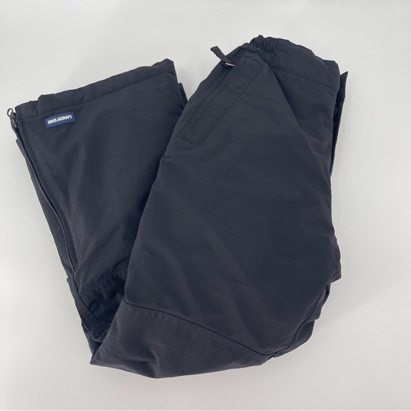 LANDS END Insulated Iron Knee/Seat Snow Pants Kids 7 Gorpcore Ski Snowboard - Picture 14 of 15